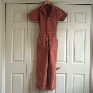 Small Short Sleeve Big Bud Press Jumpsuit